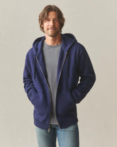Men's Relaxed Classic Full Zip - Blueprint