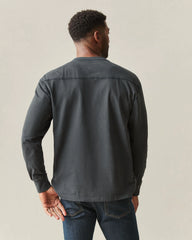 Men's Midweight Long Sleeve Tee - Black