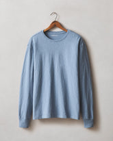 Men's Premium Slub Crew Tee Long Sleeve - Infinity