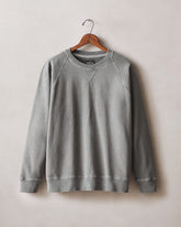 Men's Relaxed French Terry Crew - Poppyseed