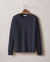Men's Thermal Long Sleeve Crew Tee - True Navy