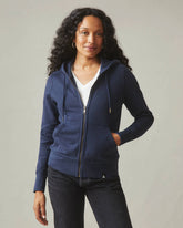 Women's Classic Full Zip - Oxford Blue