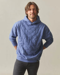 Unisex Heavyweight Onion Stitch Pullover - Coastal Fjord