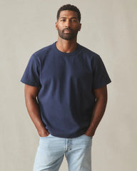 Men's Rib Tee - Oxford Blue