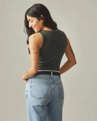 Women's Rib Tank - Loden