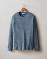 Men's Thermal Long Sleeve Crew Tee - Bluefin