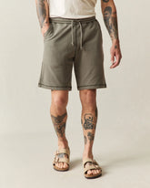 Men's Vintage Sweatshort - Vintage Sea Turtle