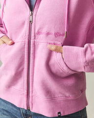Women's Vintage Wash Relaxed Classic Full Zip - Washed Fiji Flower