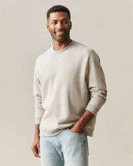 Men's Reversible Crew - Feather Grey