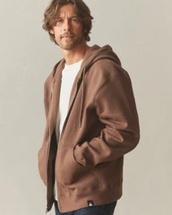 Men's Relaxed Classic Full Zip - Soft Silt