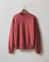 Unisex American Vintage Crew Sweatshirt - Washed Tibetan Red