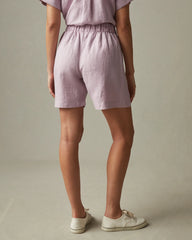 Women's Linen Short - Keepsake Lilac