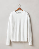Men's Premium Slub Long Sleeve Crew Tee - Bone