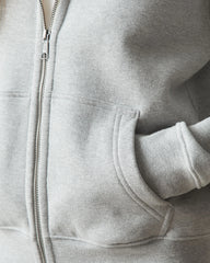 Women's Midweight Full Zip - Athletic Heather