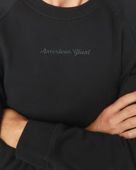 Men's Midweight Crewneck - Black