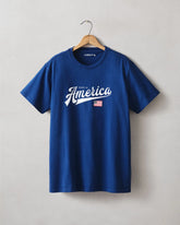 Unisex American Made Tee - Sodalite Blue