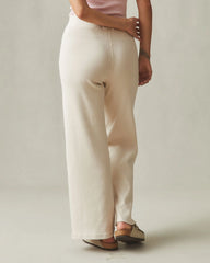 Women's Rib Pant - Oatmeal