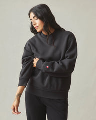 Unisex American Vintage Crew Sweatshirt - Washed Black