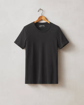 Women's Classic Cotton Crew Tee - Black