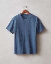 Men's Premium Slub Crew Tee - Cadet Blue