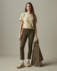 Ponte Kick Flare Pant - Beech