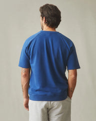 Men's French Terry Tee - Deja Vu Blue