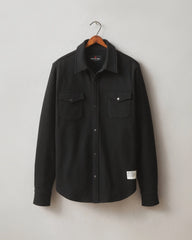Unisex Redwood Fleece Overshirt - Black