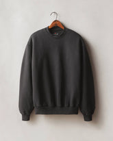 Unisex American Vintage Crew Sweatshirt - Washed Black