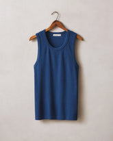 Men's Rib Tank - Estate Blue