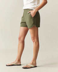 Women's Weekend Short - Olive Night