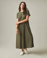 Women's Flex Maxi Dress - Olive