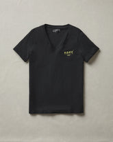 AGPC: Women's Classic Cotton V-Neck Tee - Black