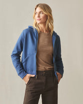 Women's Relaxed Classic Full Zip - Marine Navy