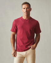 Men's Premium Slub Crew Tee - Syrah