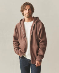 Men's Relaxed Classic Full Zip - Soft Silt