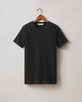 Women's Premium Slub Crew Tee - Black