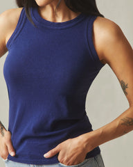 Women's Hemp Tank - Ocean Cavern