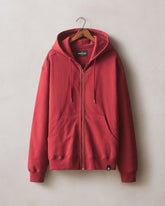 Men's Relaxed Classic Full Zip - Sundried Tomato