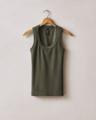 Women's Rib Tank - Loden