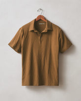 Men's Premium Slub Polo - Tapenade