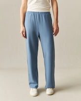 Women's Modal Fleece Straight Pant - Bluefin