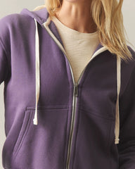 Women's Midweight Full Zip - Hortensia