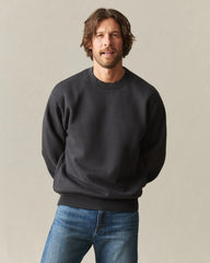 Unisex American Vintage Crew Sweatshirt - Washed Black