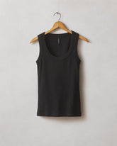Women's Rib Tank - Black