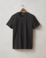 Men's Premium Slub Crew Tee - Black
