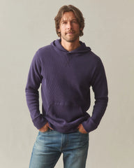 Men's Summit Waffle Pullover - Purple Velvet
