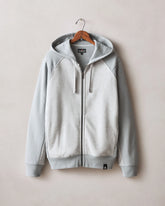 Men's Raglan Colorblock Midweight Full Zip - Athletic Heather Monument