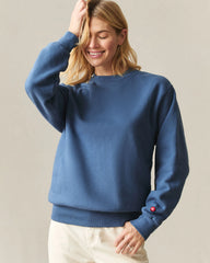 Unisex American Vintage Crew Sweatshirt - Reactive Ensign Blue
