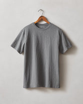 Men's Premium Slub Crew Tee - Steel Grey