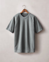 Men's French Terry Tee - Vintage Poppyseed